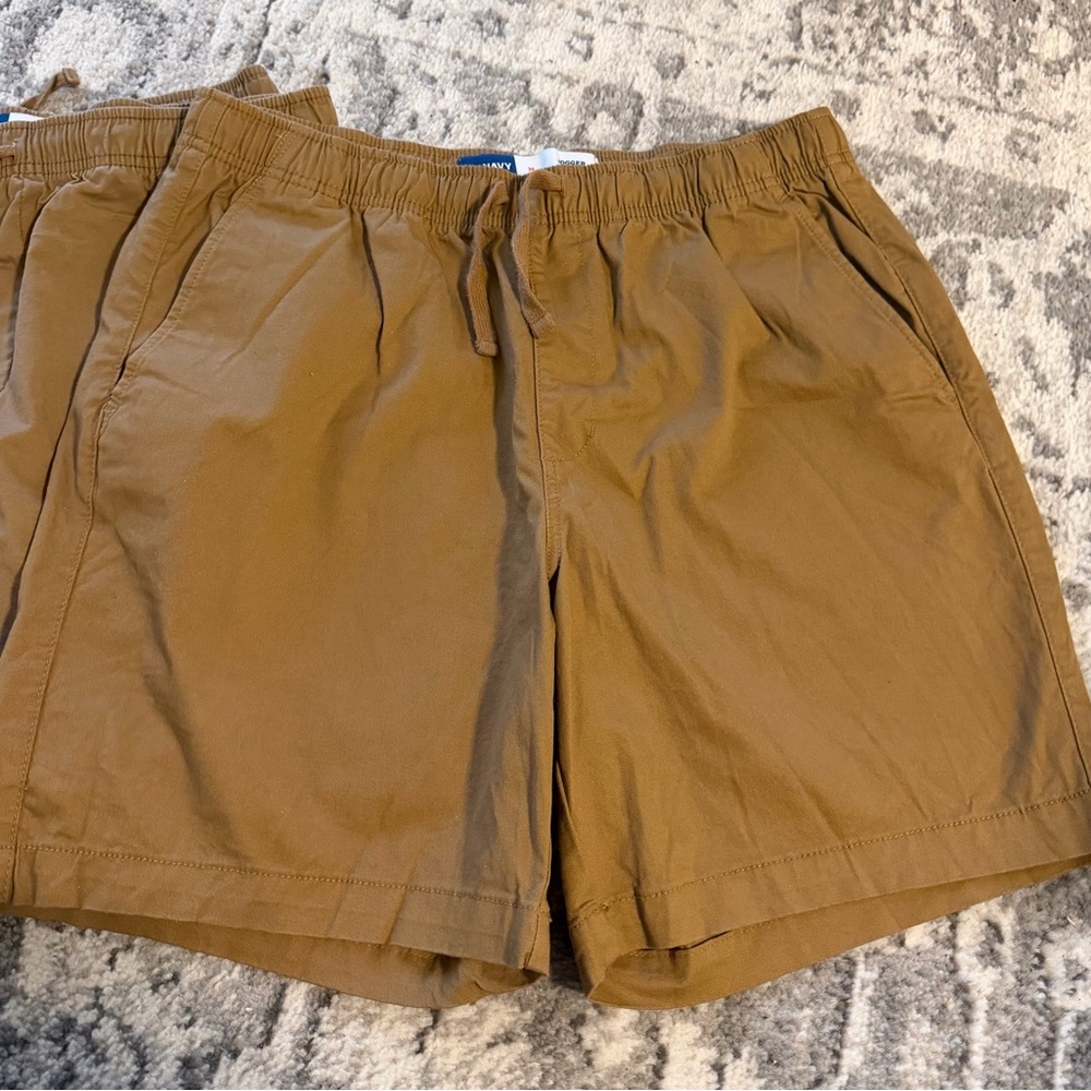 Old Navy Men's Brown Flat Front Shorts